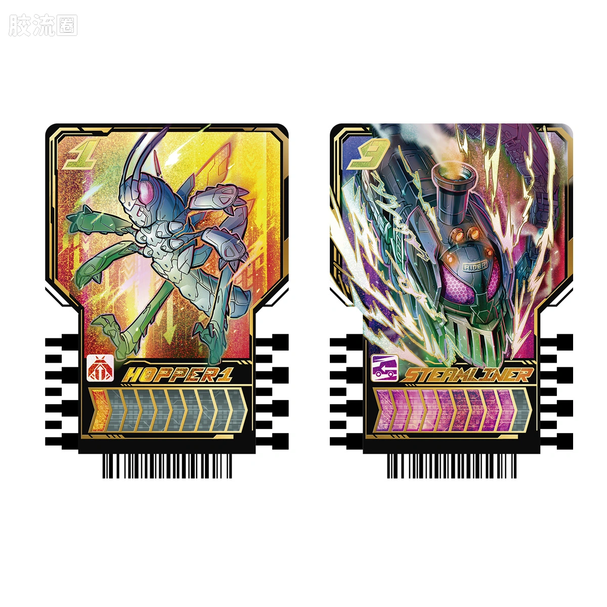 假面骑士DX装备系列 <假面骑士GOTCHARD> Premium DX 骑士炼金卡牌纪念套装 - 图片
