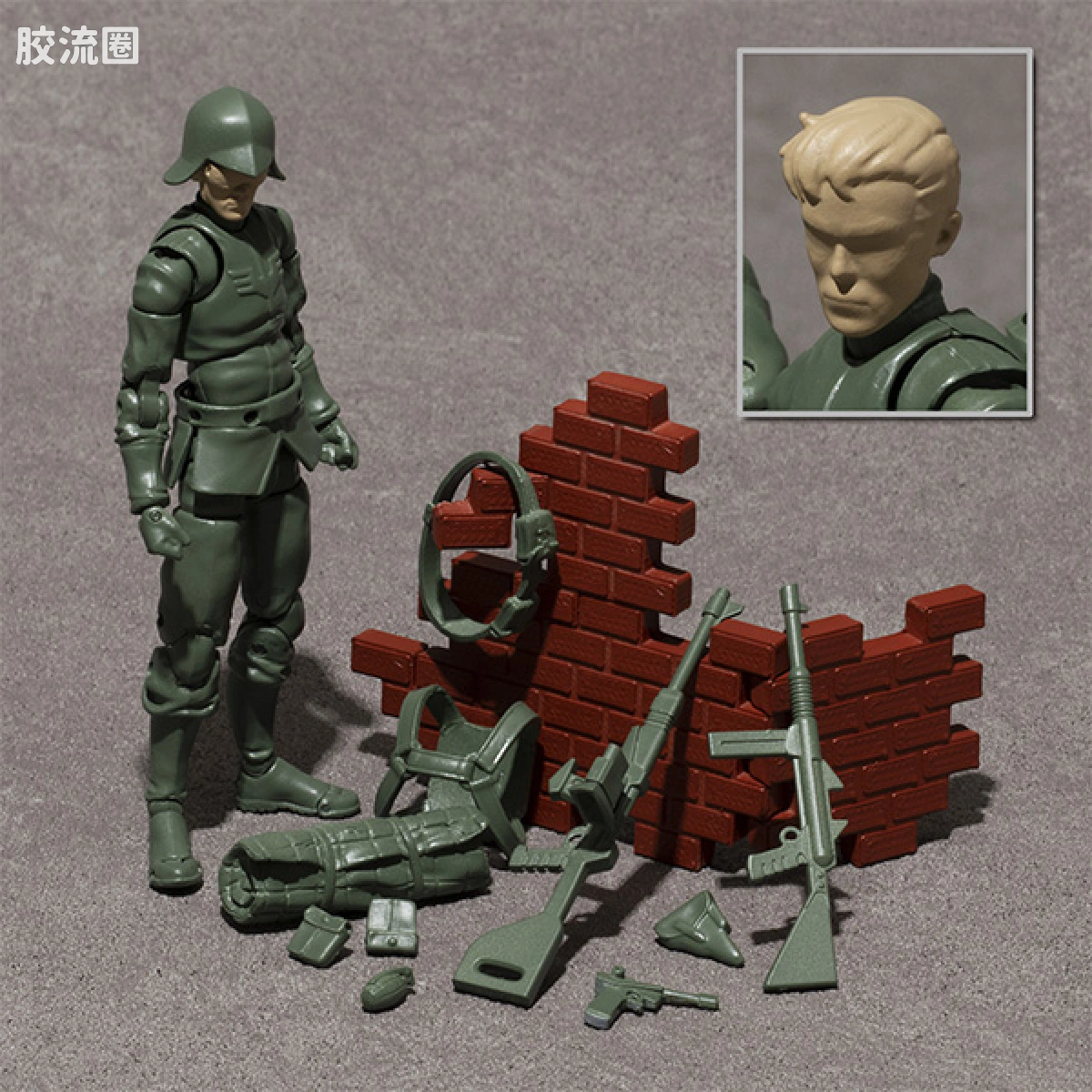 Mega House 手办系列 Gundam Military Generation系列 吉恩公国军普通士兵01 - 图片