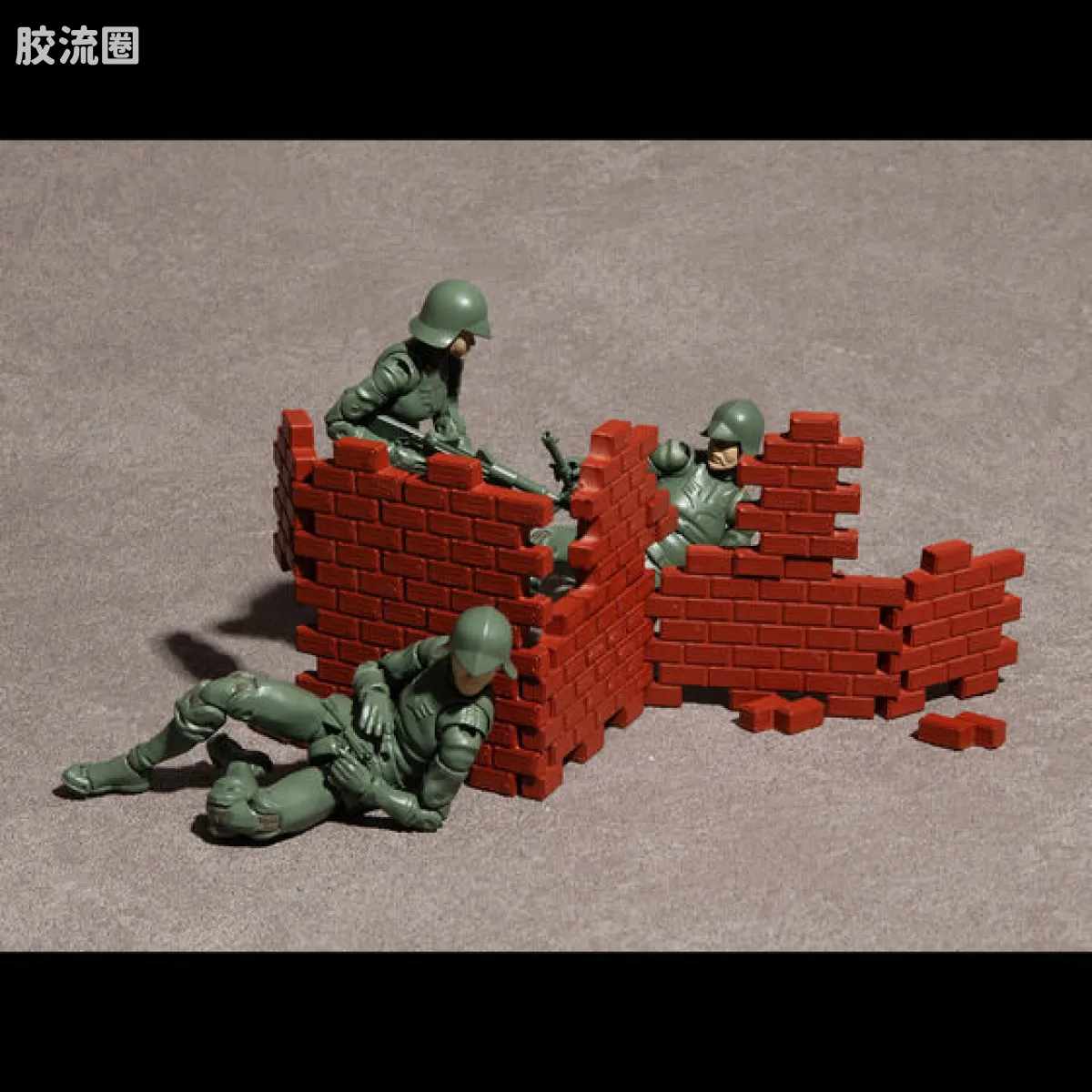 Mega House 手办系列 Gundam Military Generation系列 吉恩公国军普通士兵01~03套装BOX - 图片