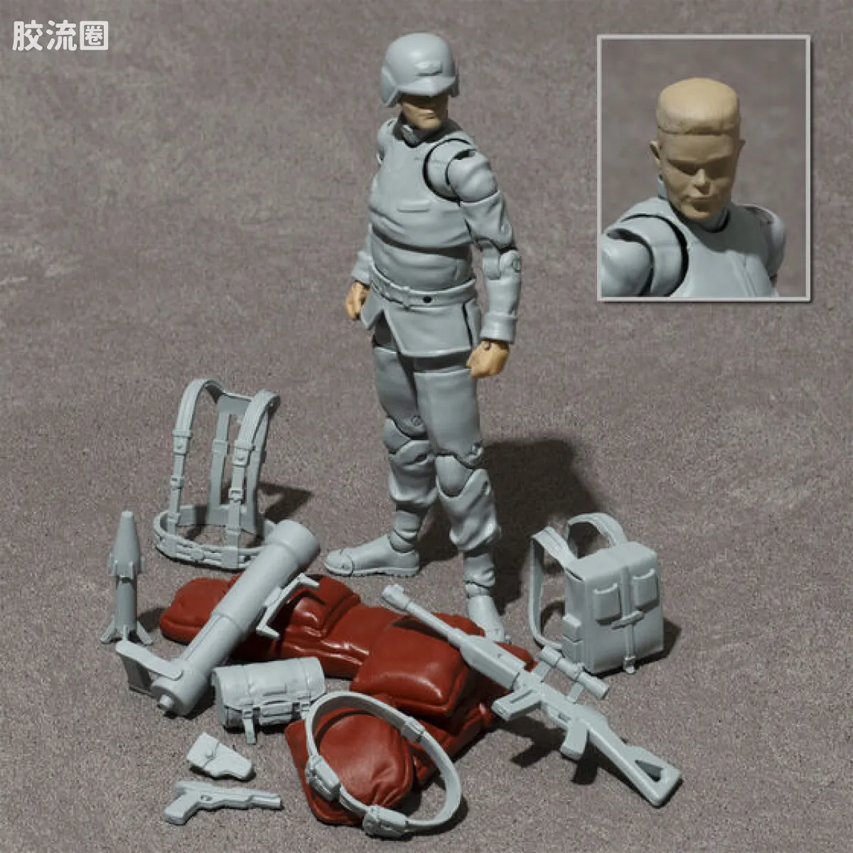 Mega House 手办系列 Gundam Military Generation系列 地球联邦军普通士兵01~03套装BOX - 图片