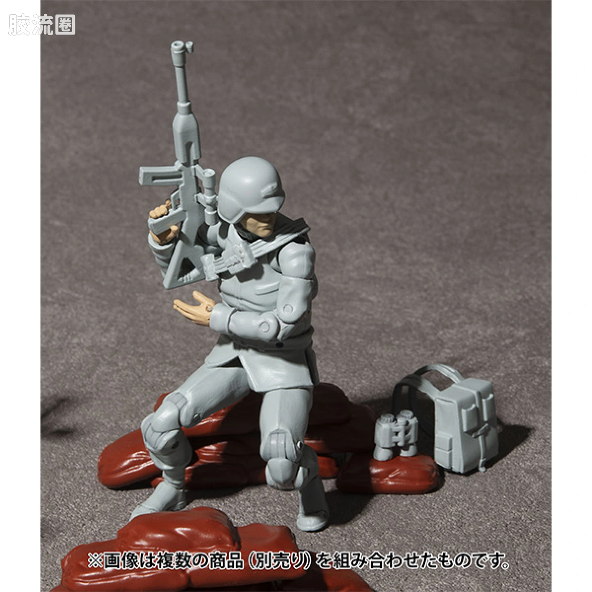 Mega House 手办系列 Gundam Military Generation系列 地球联邦军普通士兵02 - 图片