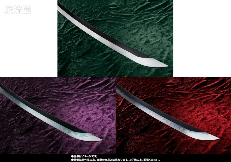 PROPLICA系列 普通版 罗罗诺亚·索隆 三刀流套装(和道一文字、三代鬼徹、阎魔) - 图片
