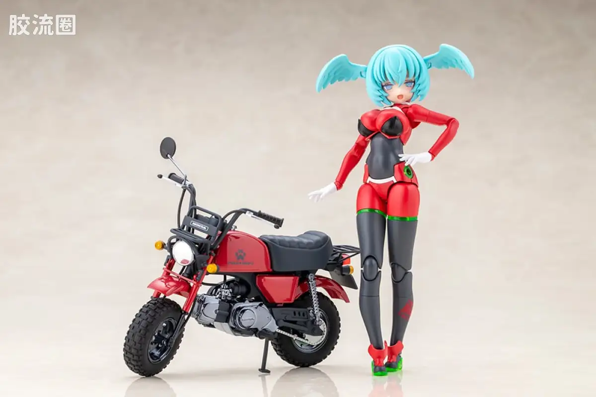 女神装置 限定及特别版 PUNI☆MOFU 赛车小少 with 本田 Z50J 猩猩 - 图片