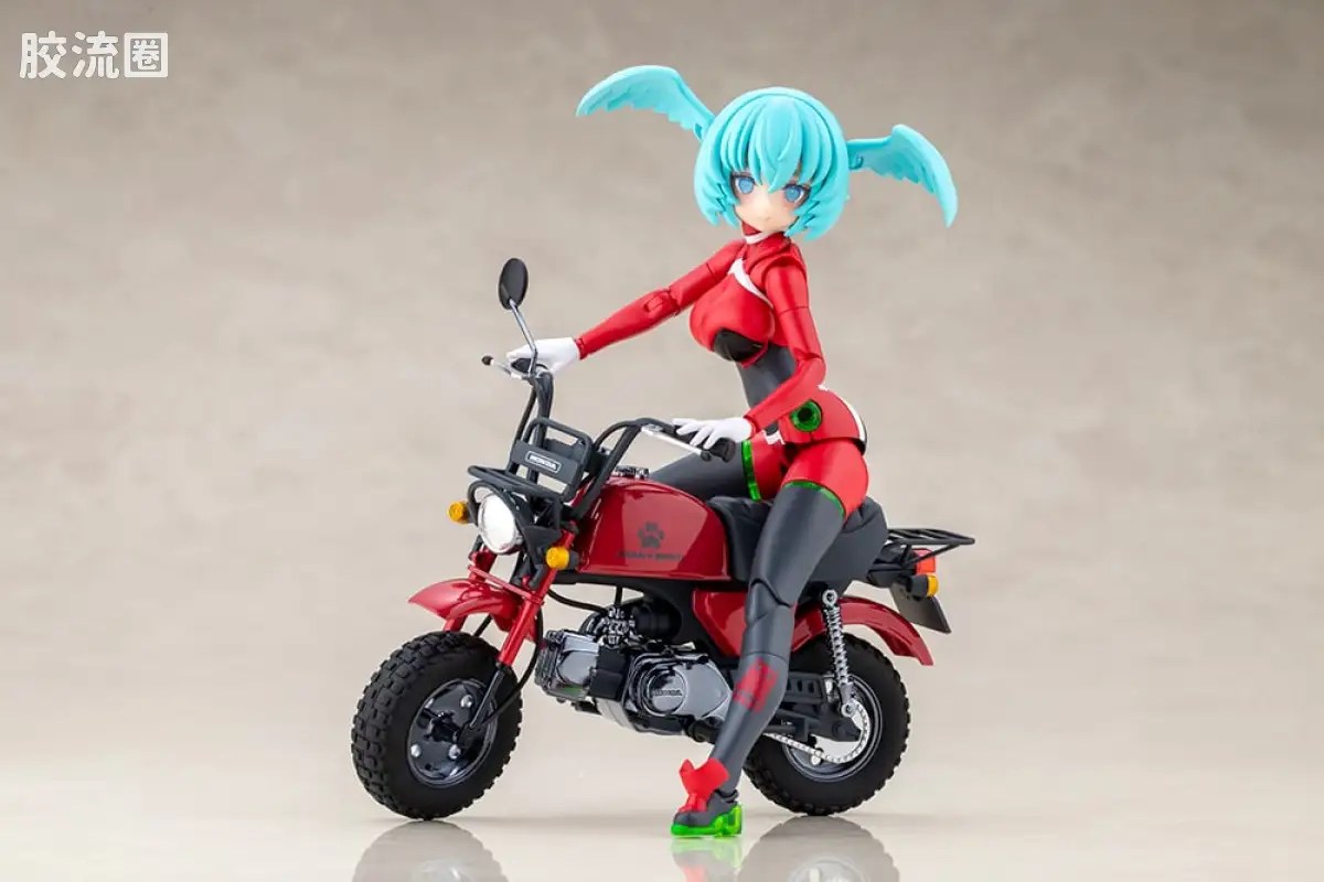 女神装置 限定及特别版 PUNI☆MOFU 赛车小少 with 本田 Z50J 猩猩 - 图片