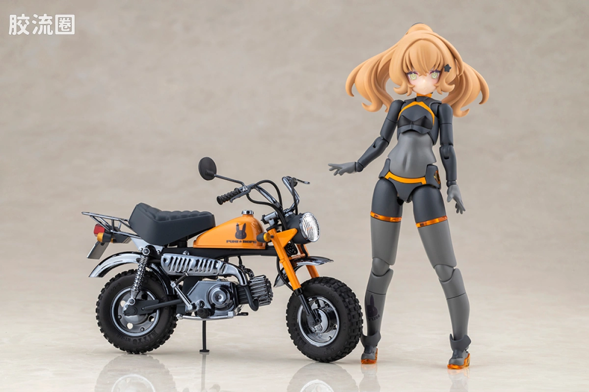 女神装置 限定及特别版 PUNI☆MOFU 竞速兔 with 本田 Z50J-1 Monkey - 图片