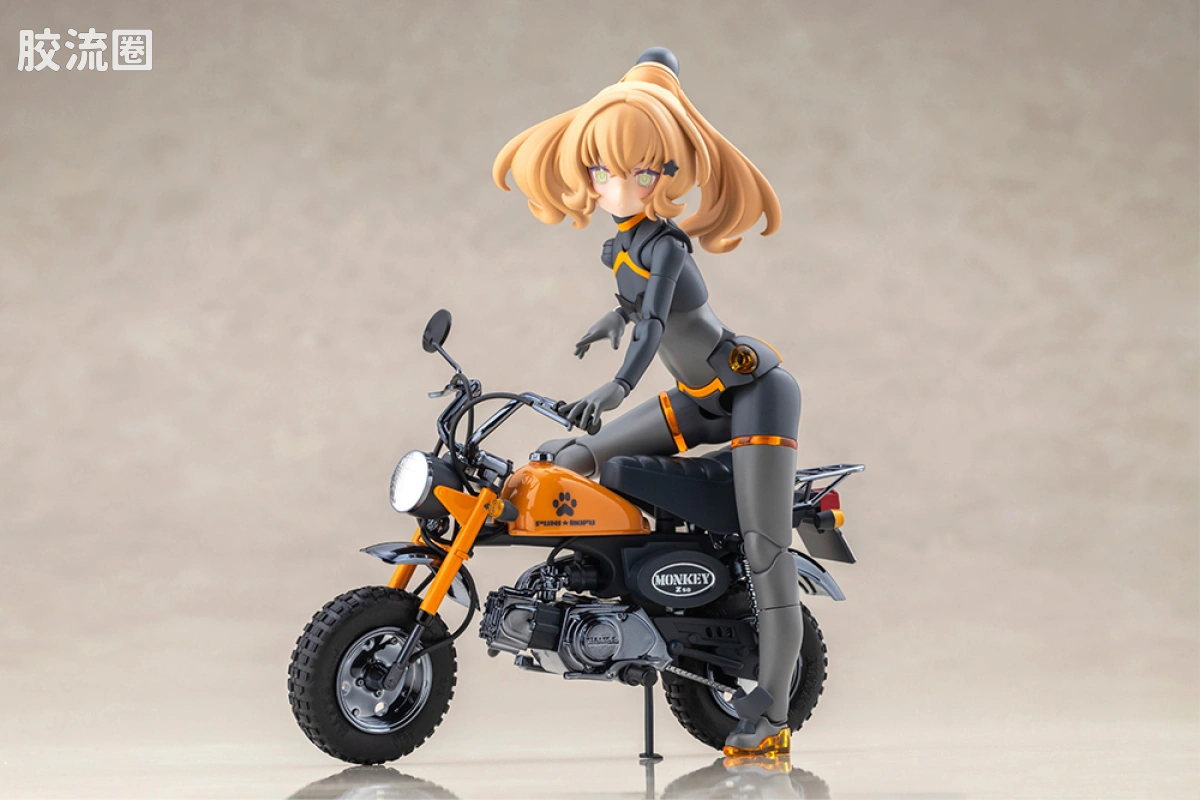 女神装置 限定及特别版 PUNI☆MOFU 竞速兔 with 本田 Z50J-1 Monkey - 图片