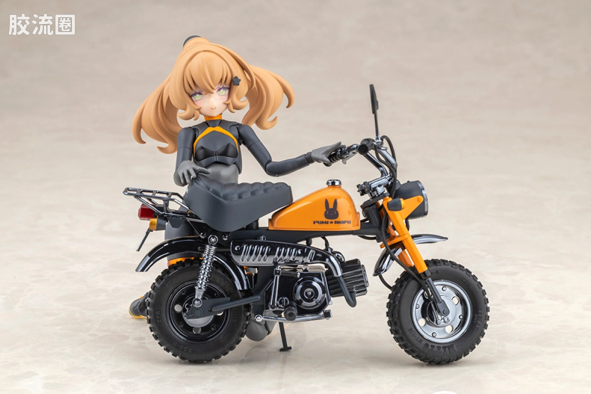女神装置 限定及特别版 PUNI☆MOFU 竞速兔 with 本田 Z50J-1 Monkey - 图片