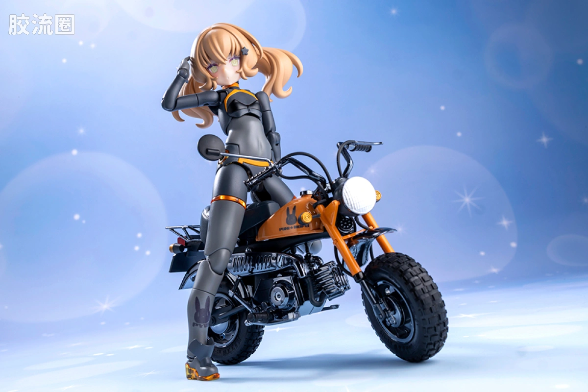 女神装置 限定及特别版 PUNI☆MOFU 竞速兔 with 本田 Z50J-1 Monkey - 图片