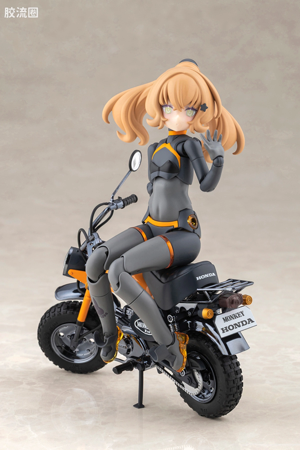 女神装置 限定及特别版 PUNI☆MOFU 竞速兔 with 本田 Z50J-1 Monkey - 图片