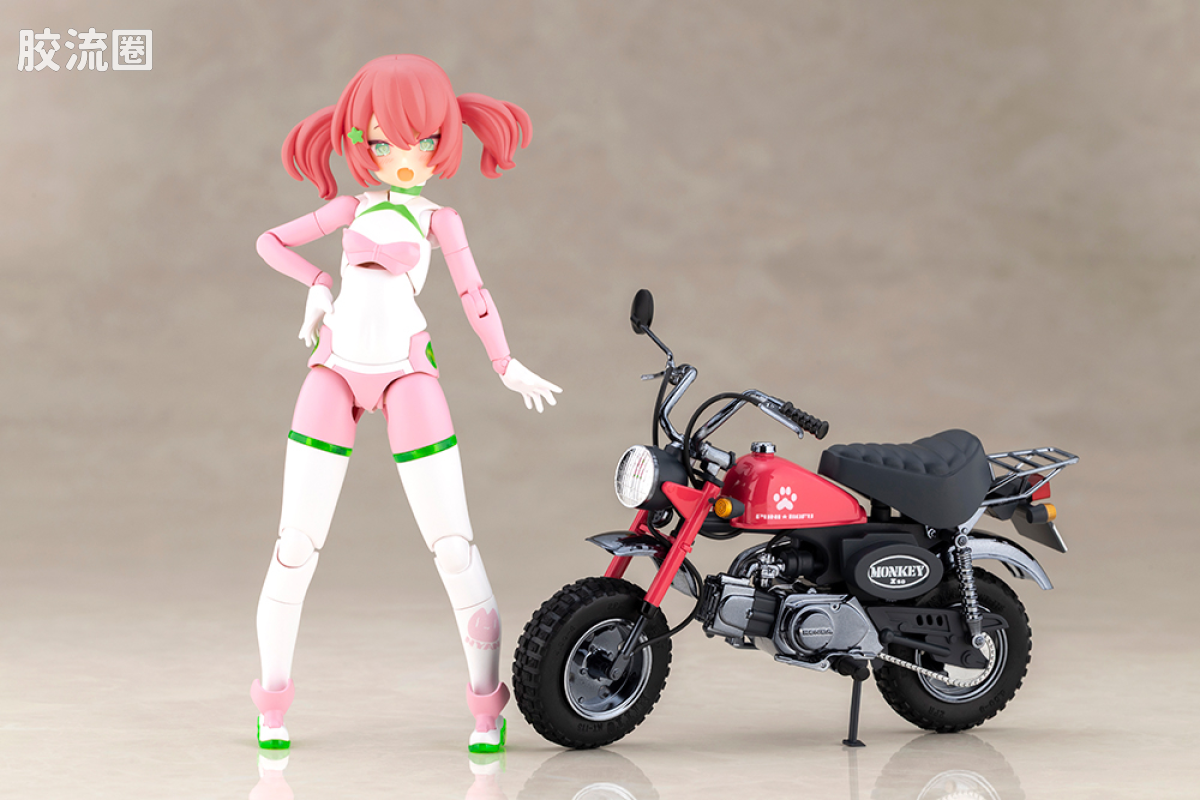 女神装置 限定及特别版 PUNI☆MOFU 赛车猫 with Honda Z50J-1 Monkey - 图片