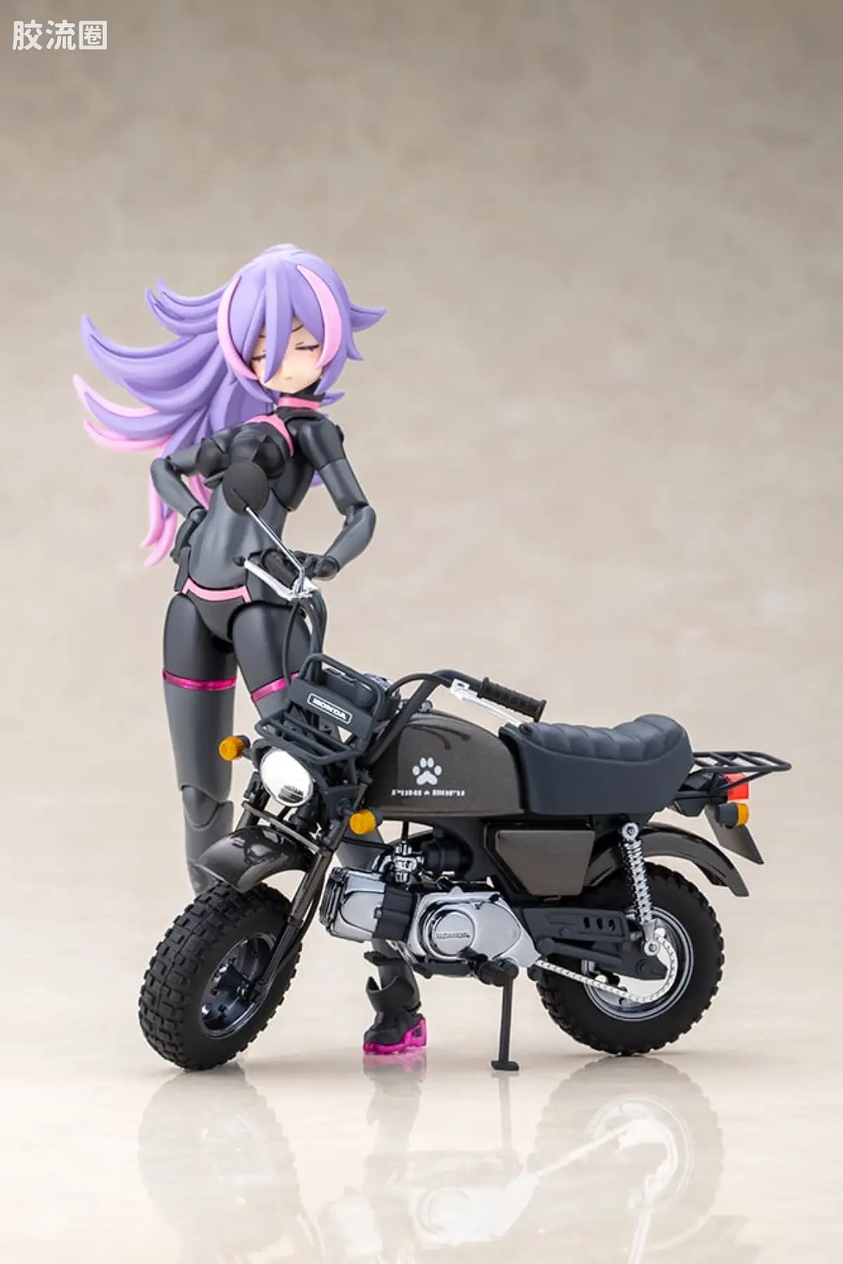 女神装置 限定及特别版 PUNI☆MOFU 赛车兰 with 本田 Z50J 猩猩 - 图片
