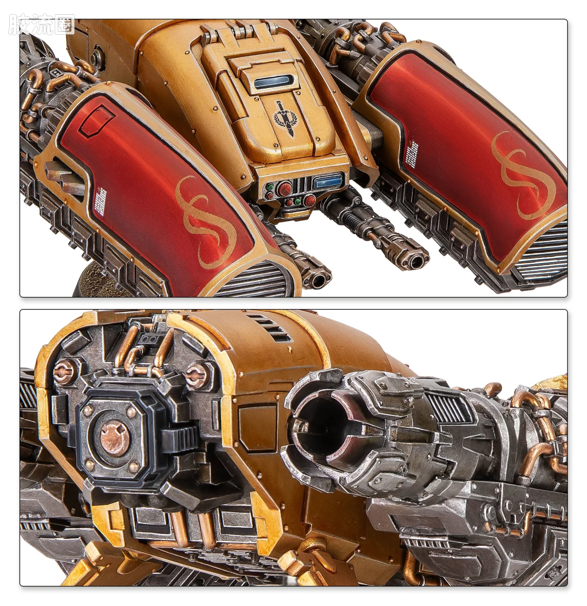 战锤40K Adeptus Custodes 帝皇禁军 11版 帕拉斯重力攻击艇 - 图片