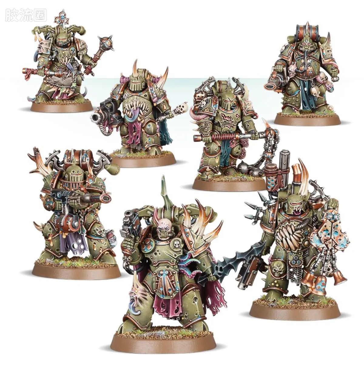 战锤40K Death Guard 死亡守卫 8版 瘟疫战士 - 图片