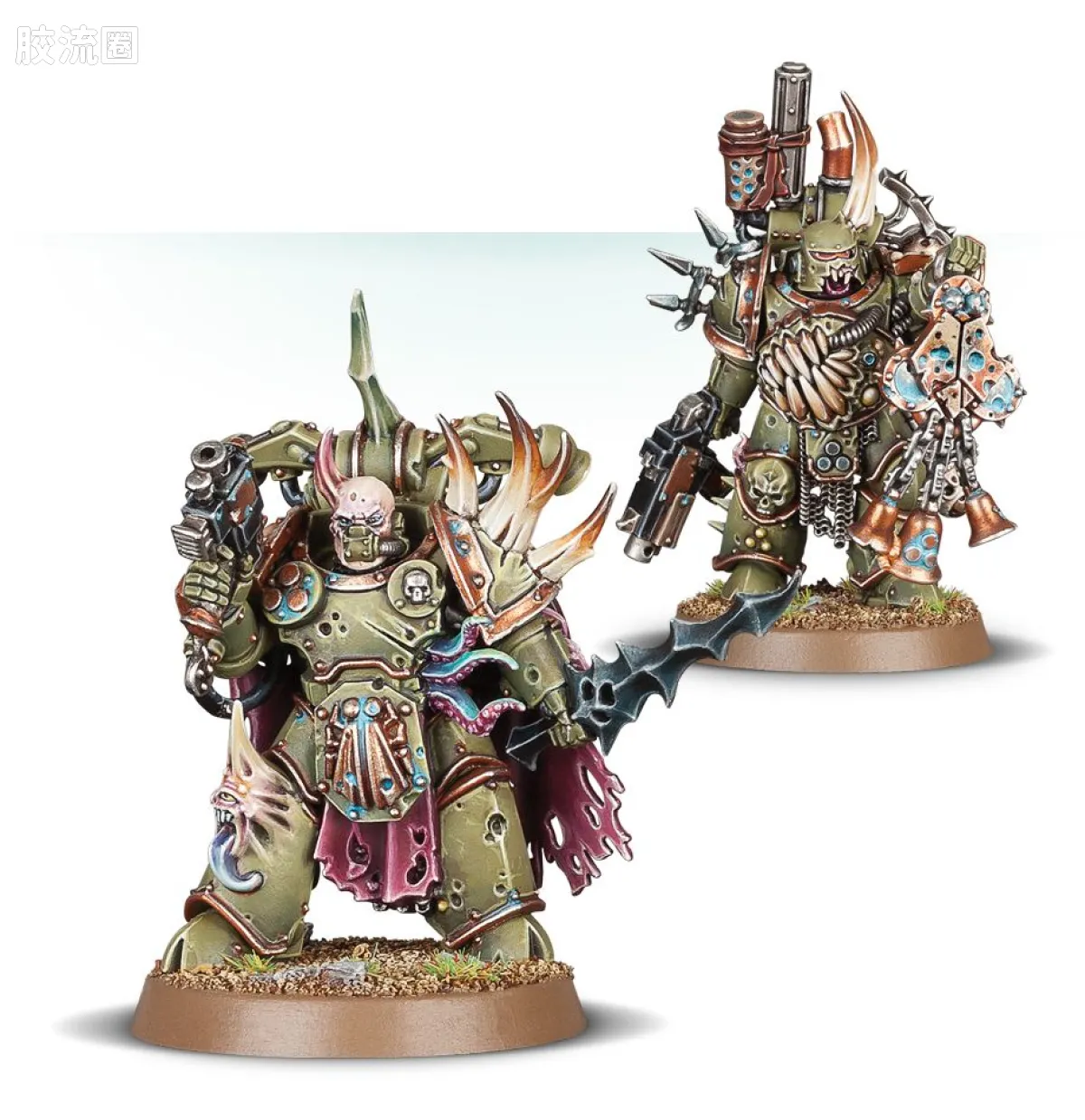 战锤40K Death Guard 死亡守卫 8版 瘟疫战士 - 图片