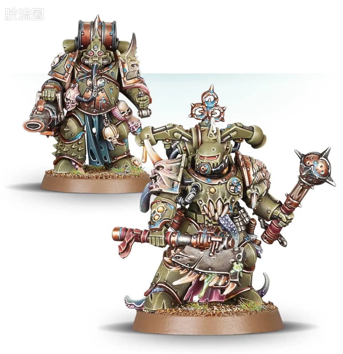 战锤40K Death Guard 死亡守卫 8版 瘟疫战士 - 图片