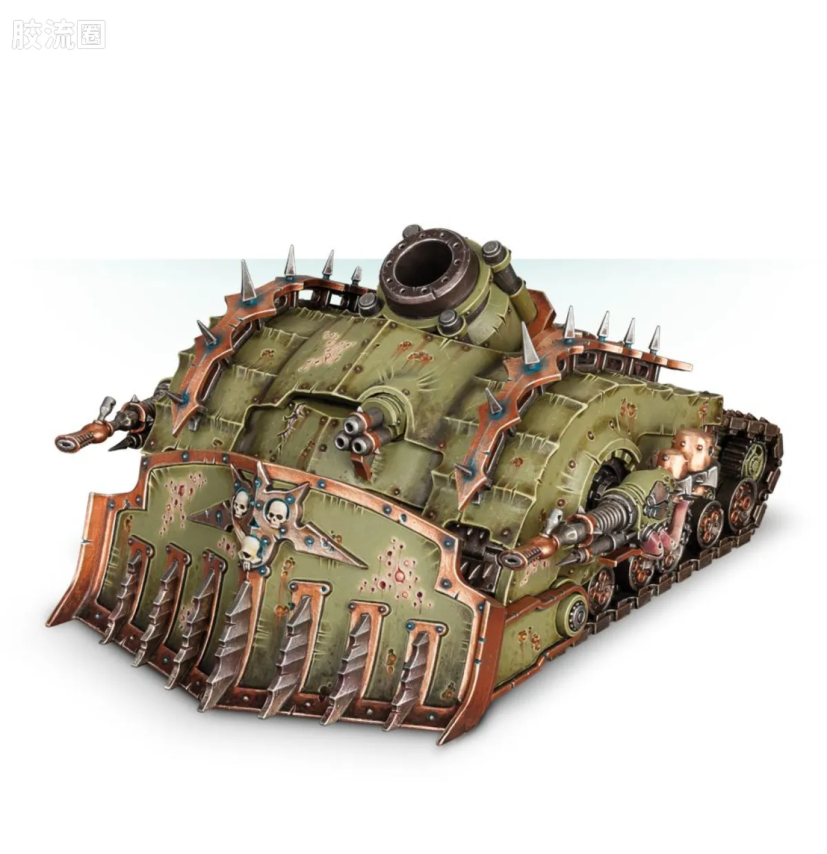 战锤40K Death Guard 死亡守卫 8版 瘟爆履带战车 - 图片