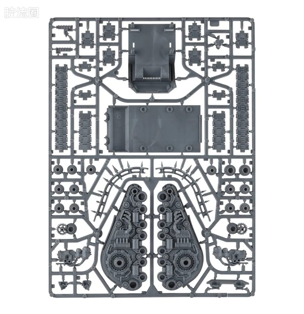 战锤40K Death Guard 死亡守卫 8版 瘟爆履带战车 - 图片