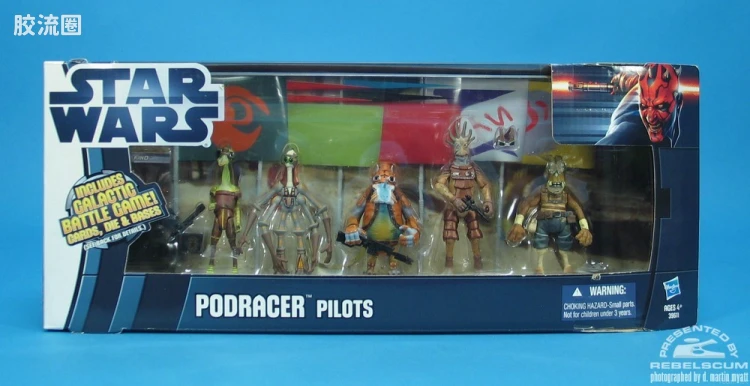 星球大战 电影传奇人物 套装版 Podracer Pilots