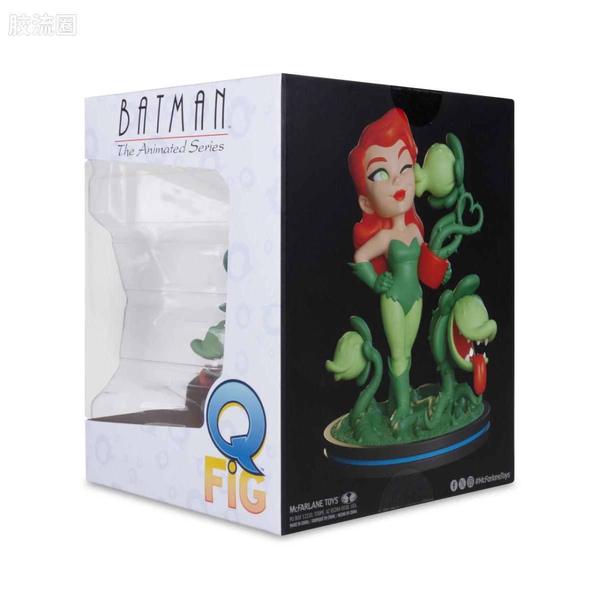 麦克法兰 DC多元宇宙/DC Direct 可动人偶系列 Q-Fig 毒藤女 (蝙蝠侠：动画系列) - 图片