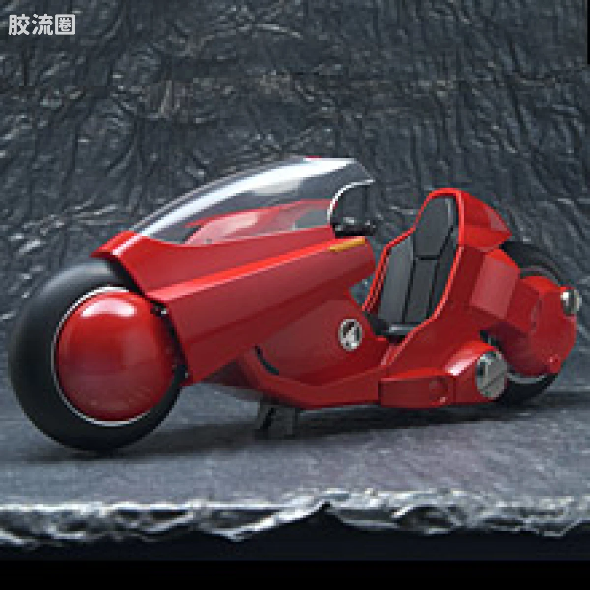 POPYNICA魂 合金成品 PX-03  金田的摩托车 - 图片
