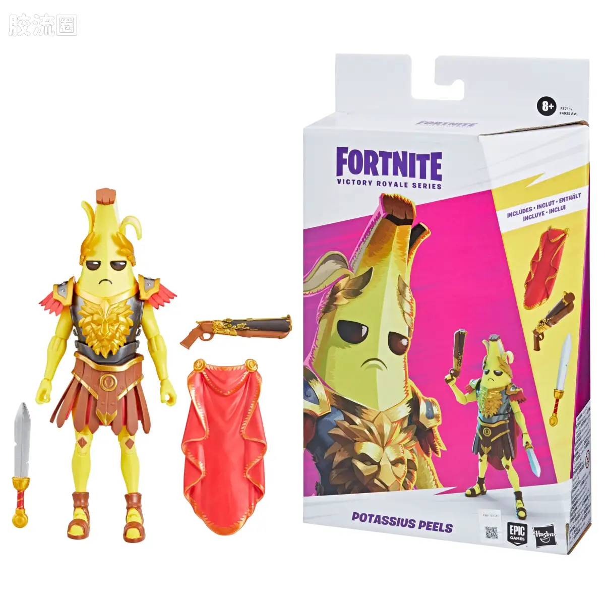 孩之宝 堡垒之夜系列 Victory Royale Series/胜利皇家系列 Potassius Peels