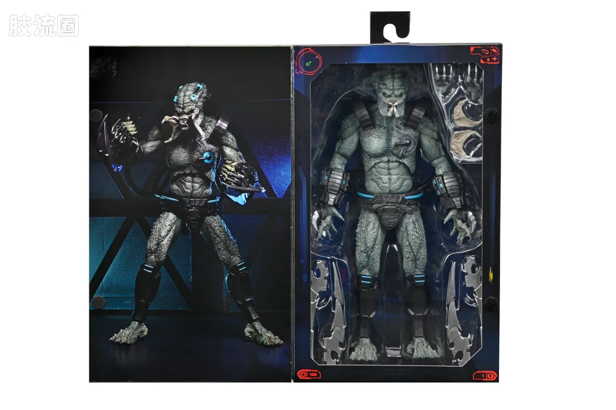 NECA 7寸可动人形系列 终极版/豪华版 游戏系列 铁血战士:水泥丛林 石心铁血战士 豪华版 - 图片