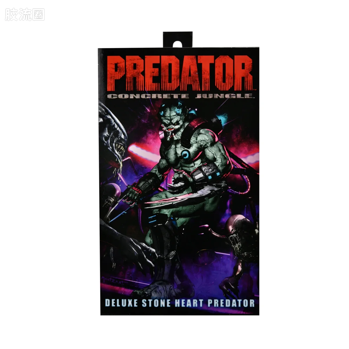 NECA 7寸可动人形系列 终极版/豪华版 游戏系列 铁血战士:水泥丛林 石心铁血战士 豪华版 - 图片