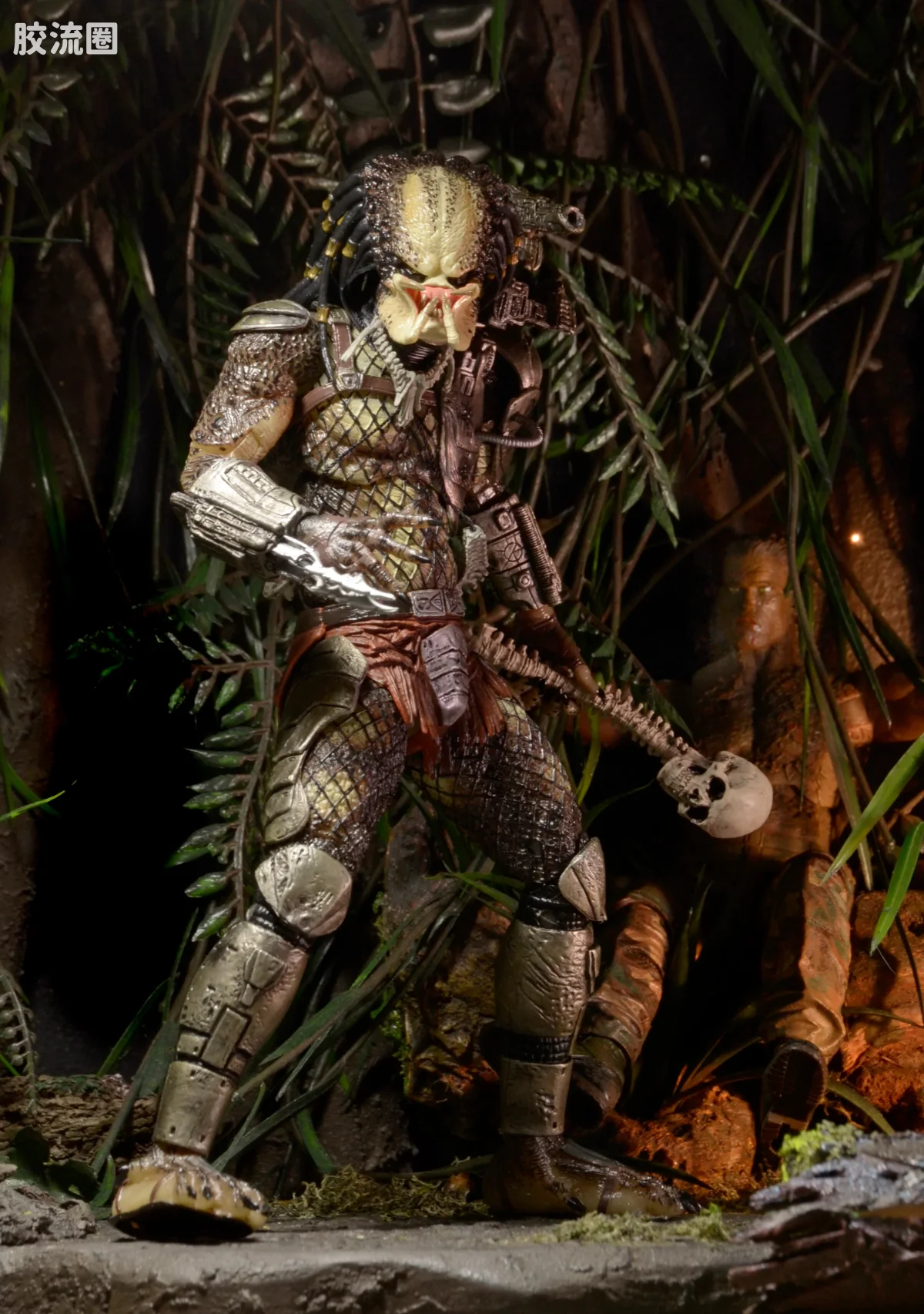 NECA 7寸可动人形系列 铁血战士系列 铁血战士 丛林猎人 - 图片