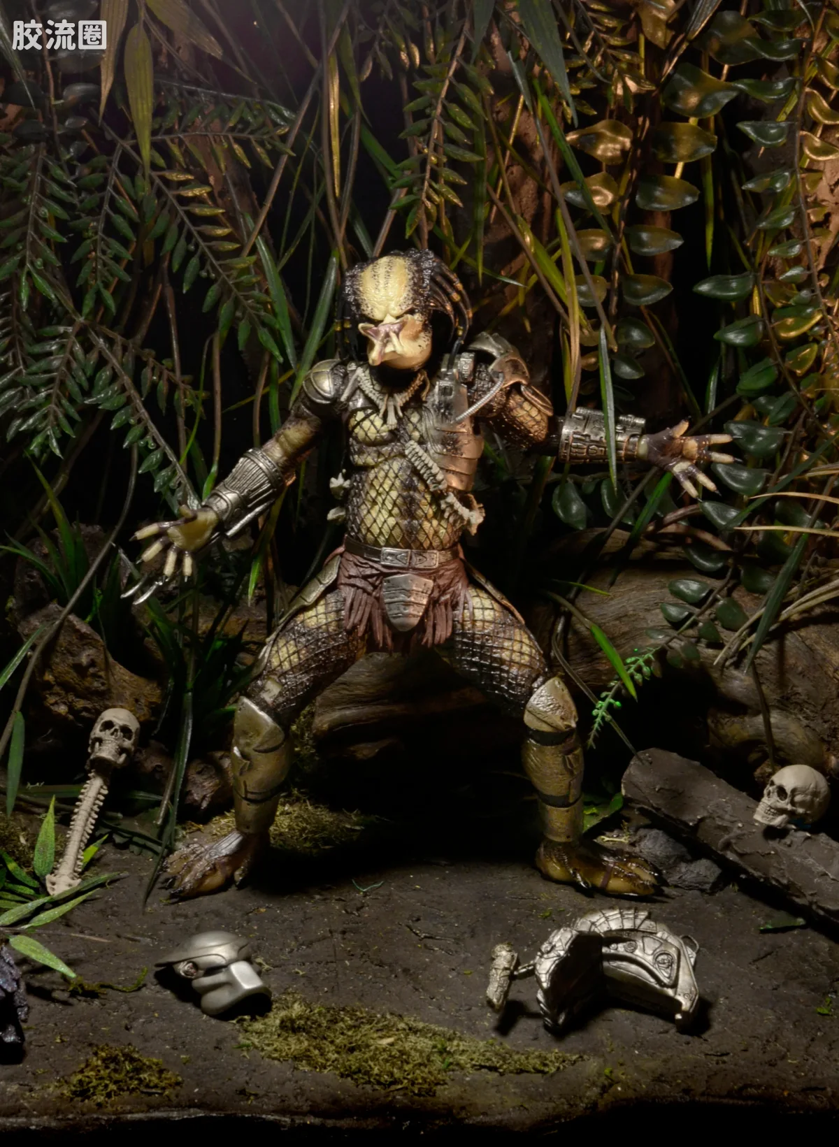 NECA 7寸可动人形系列 铁血战士系列 铁血战士 丛林猎人 - 图片