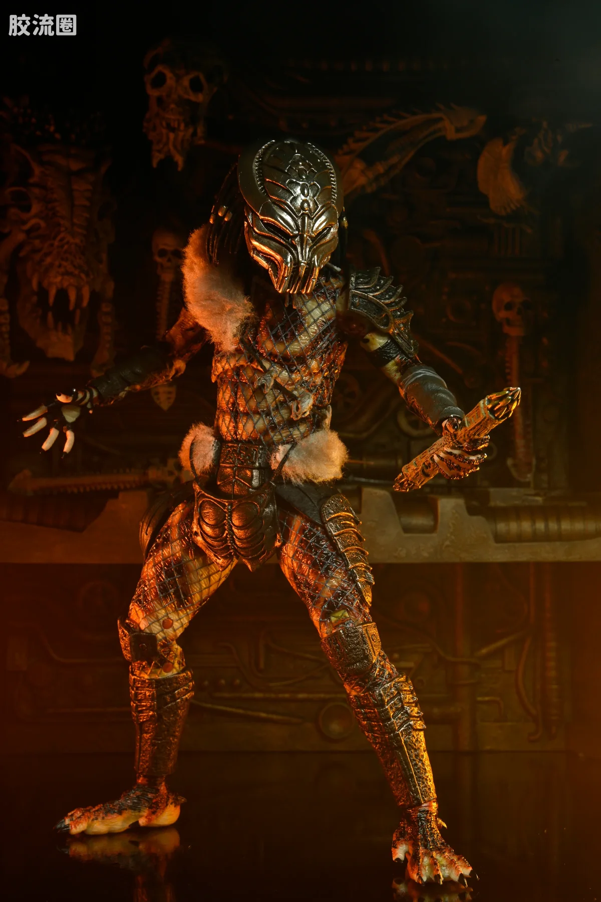 NECA 7寸可动人形系列 铁血战士系列 铁血战士2 蛇 - 图片