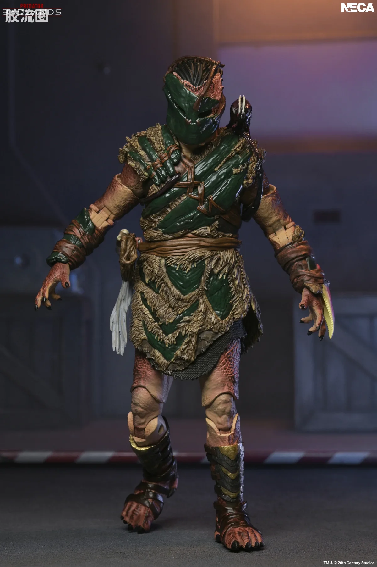 NECA 7寸可动人形系列 铁血战士系列 《铁血战士：荒原》 德克（骨野牛装甲） - 图片
