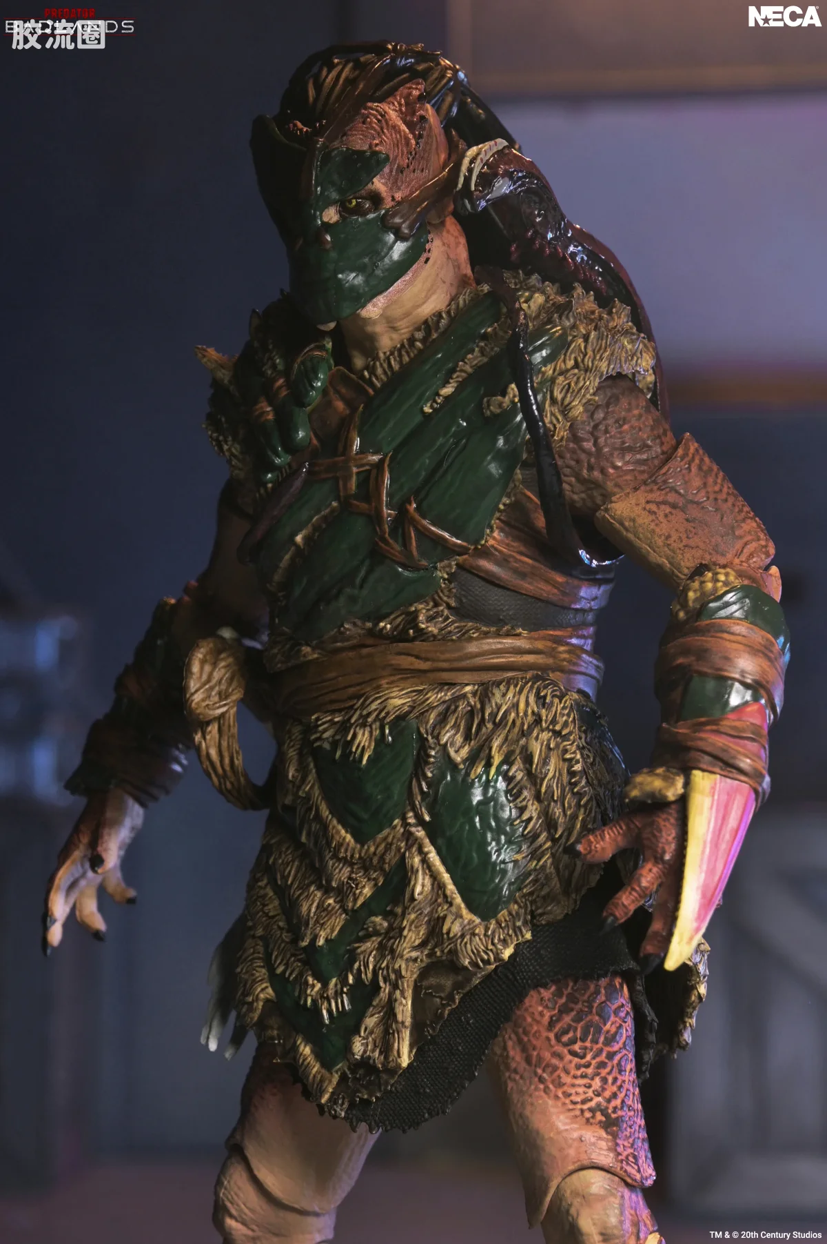 NECA 7寸可动人形系列 铁血战士系列 《铁血战士：荒原》 德克（骨野牛装甲） - 图片
