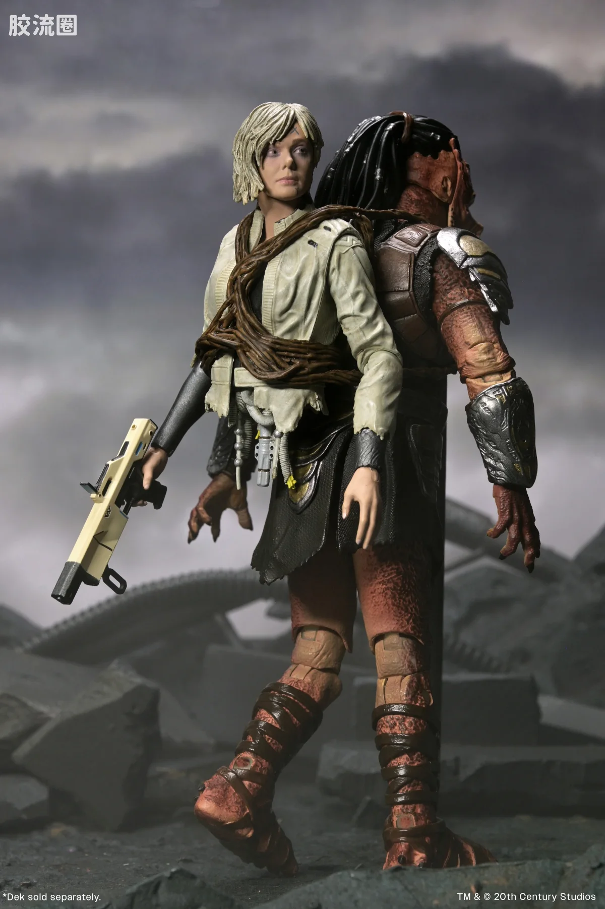 NECA 7寸可动人形系列 铁血战士系列 铁血战士：杀戮之地 希雅和巴德 - 图片