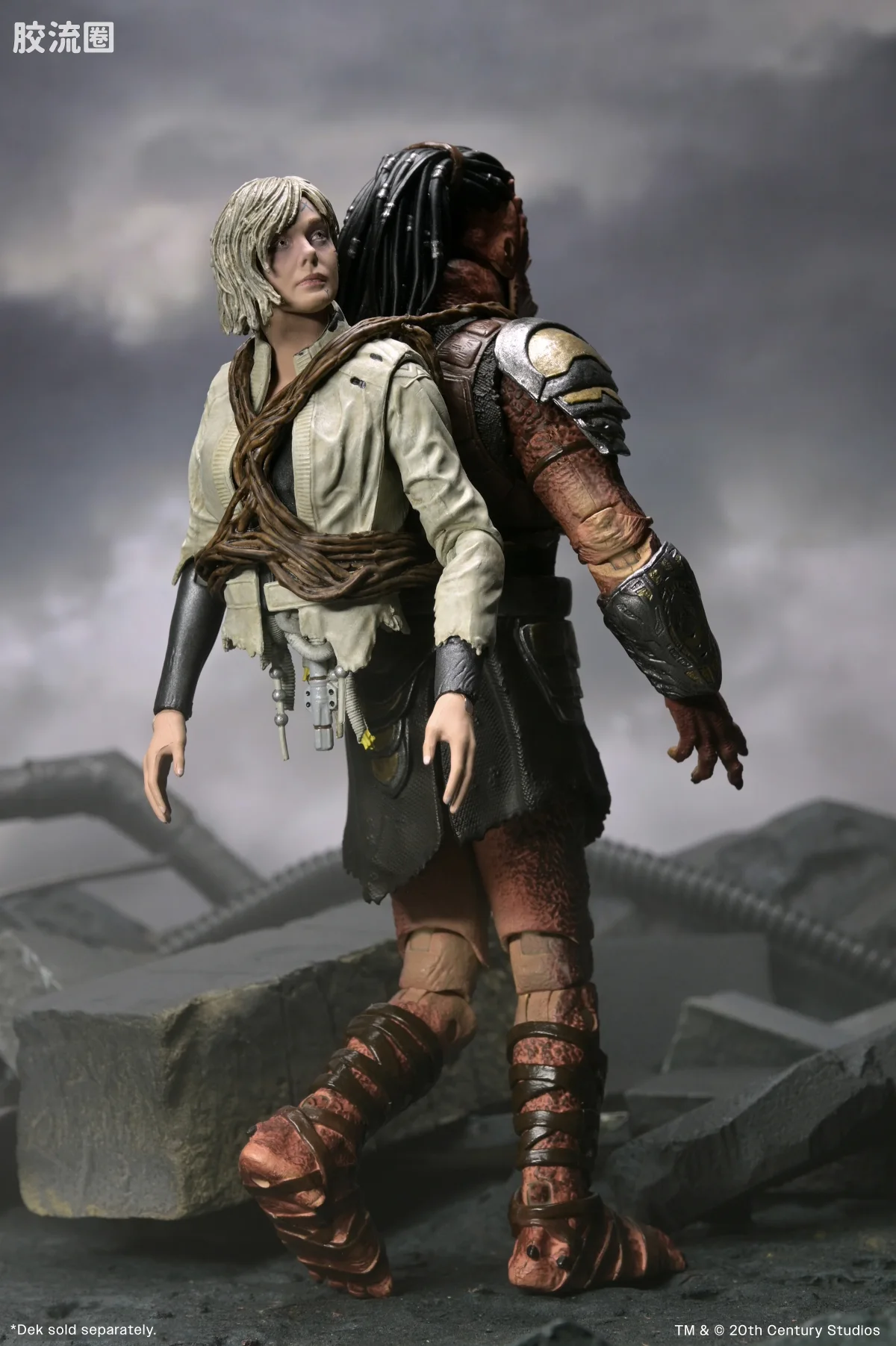 NECA 7寸可动人形系列 铁血战士系列 铁血战士：杀戮之地 希雅和巴德 - 图片