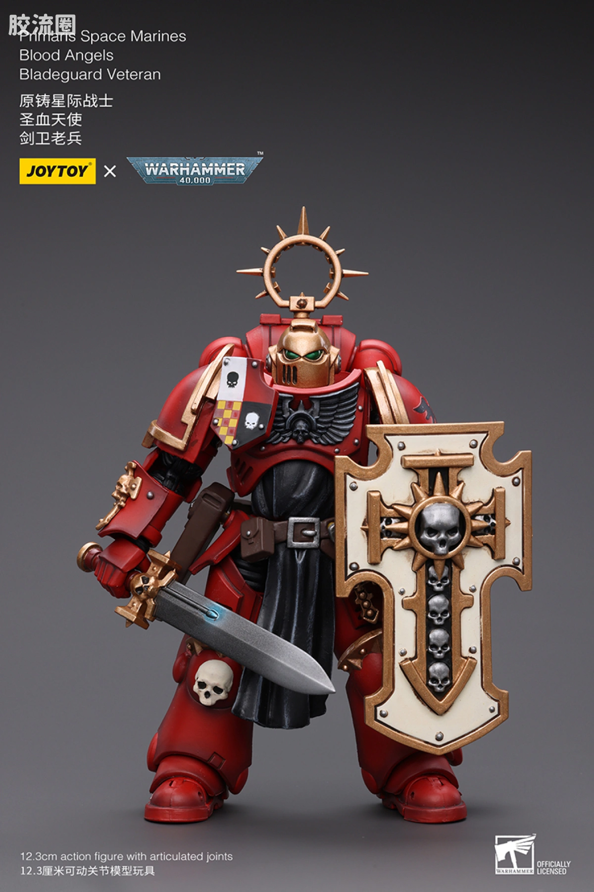 JOYTOY x 战锤40K 太空野狼 【3.0】太空野狼剑卫老兵 - 图片