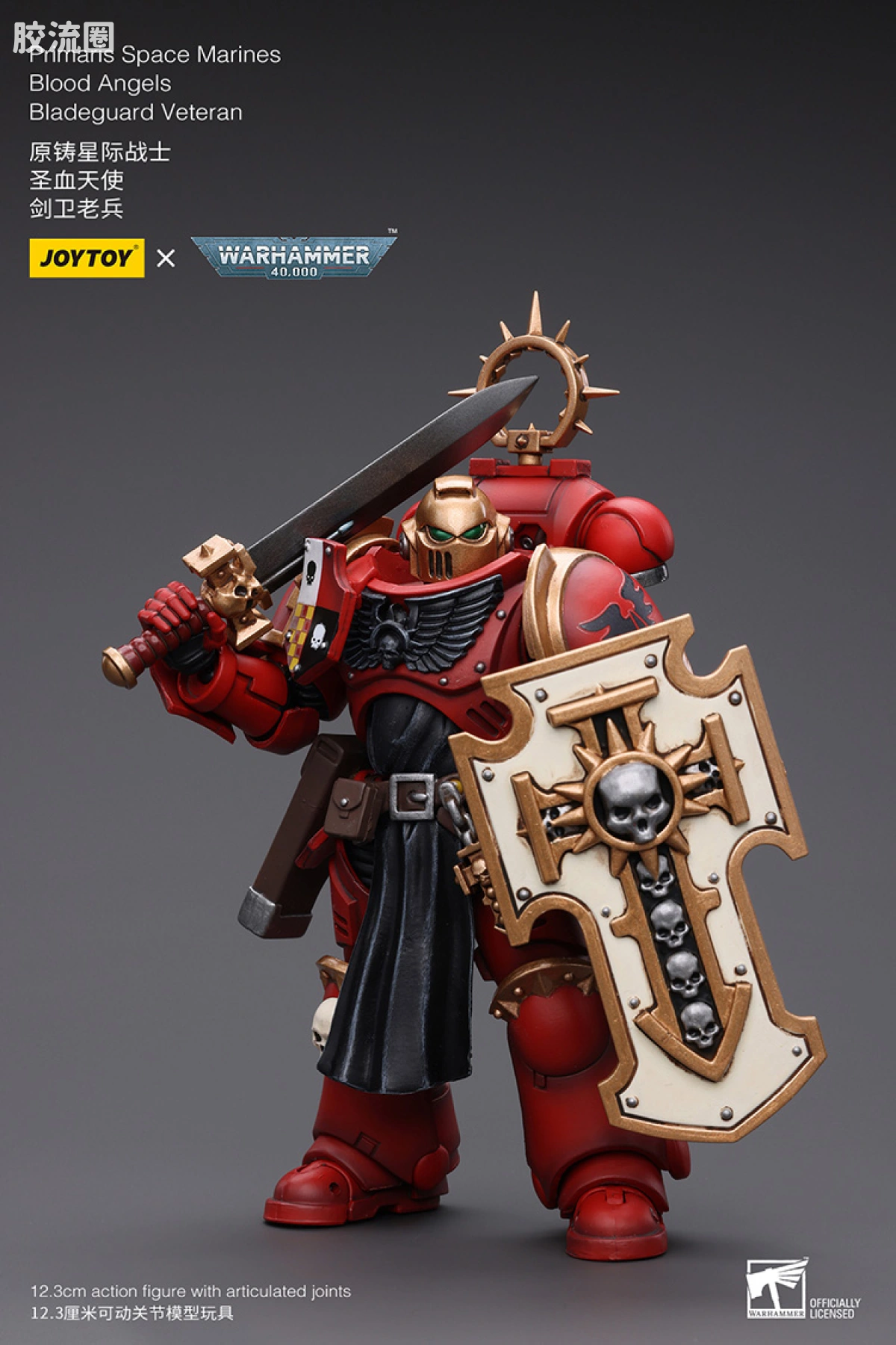 JOYTOY x 战锤40K 太空野狼 【3.0】太空野狼剑卫老兵 - 图片