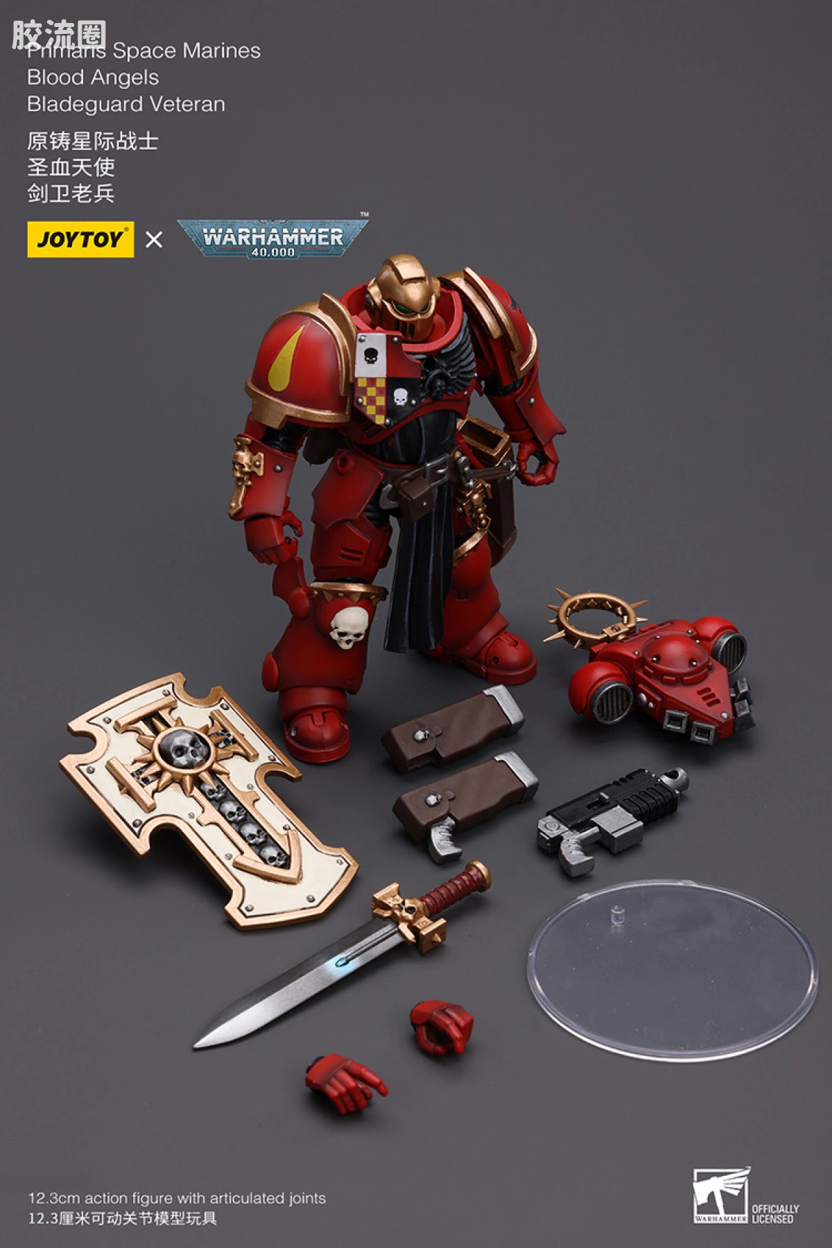 JOYTOY x 战锤40K 太空野狼 【3.0】太空野狼剑卫老兵 - 图片