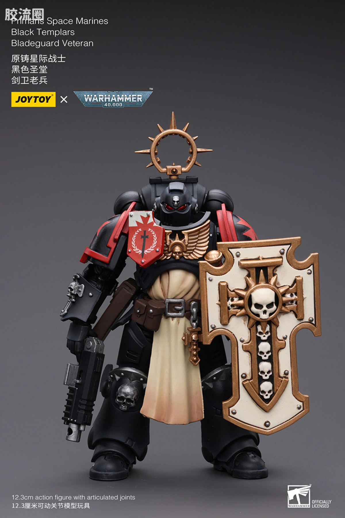 JOYTOY x 战锤40K 太空野狼 【3.0】太空野狼剑卫老兵 - 图片