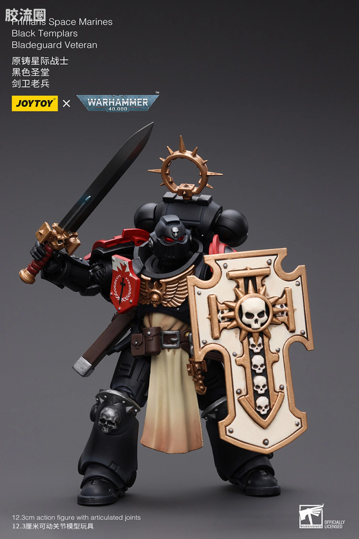 JOYTOY x 战锤40K 太空野狼 【3.0】太空野狼剑卫老兵 - 图片
