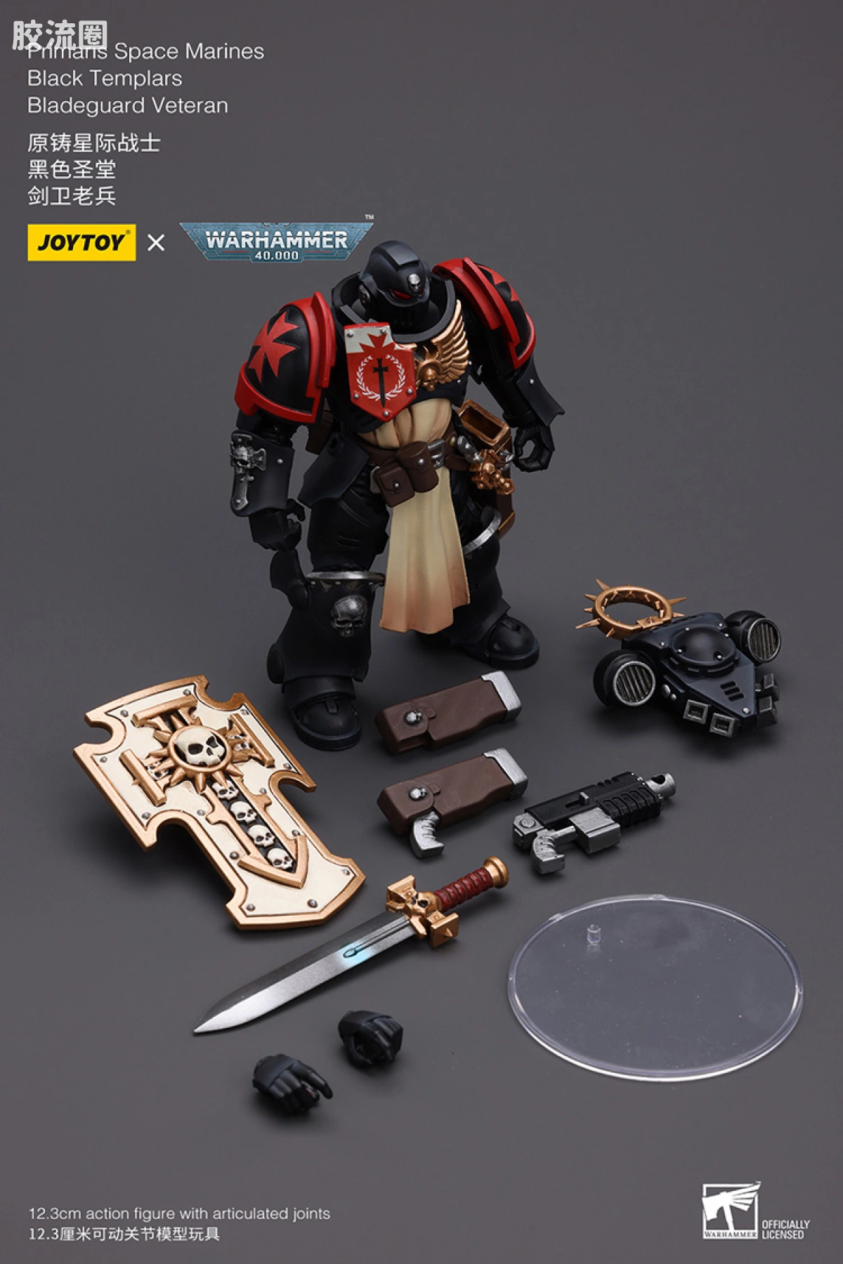 JOYTOY x 战锤40K 太空野狼 【3.0】太空野狼剑卫老兵 - 图片