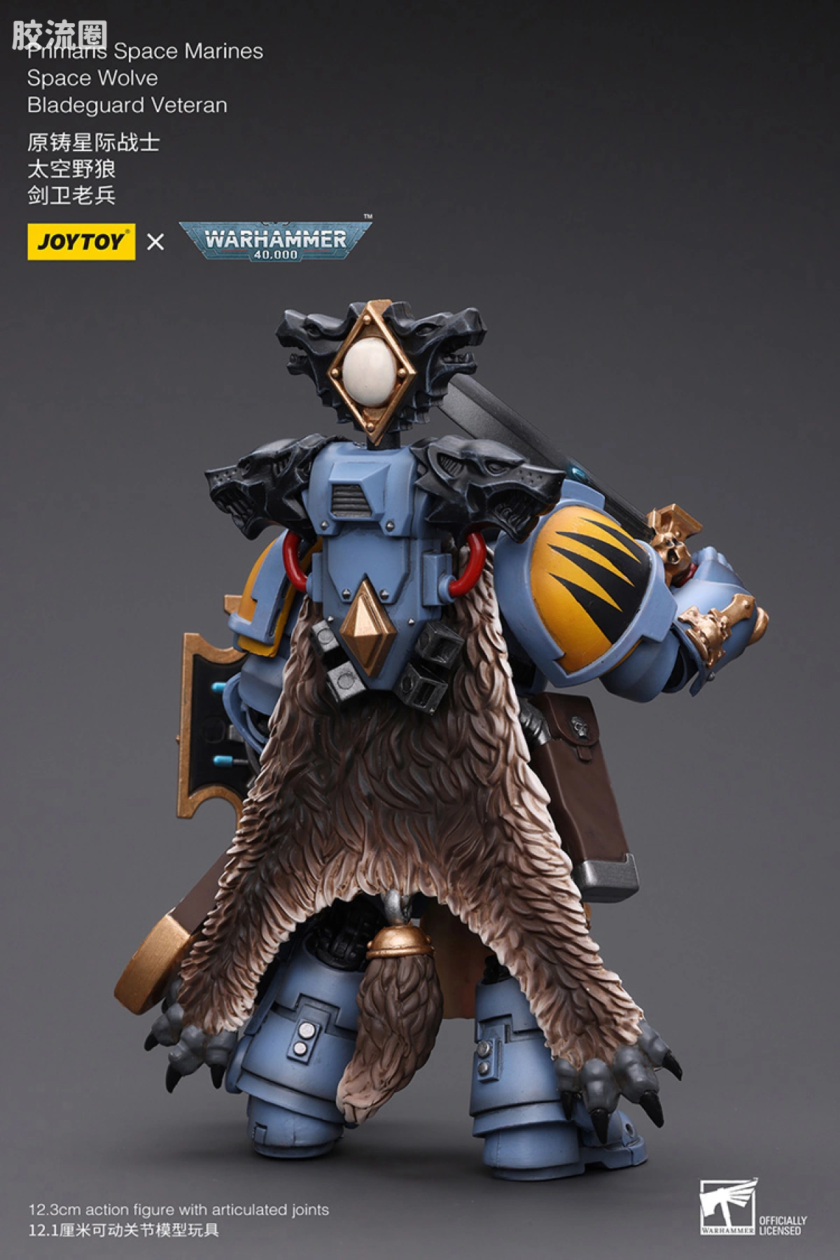 JOYTOY x 战锤40K 太空野狼 【3.0】太空野狼剑卫老兵 - 图片