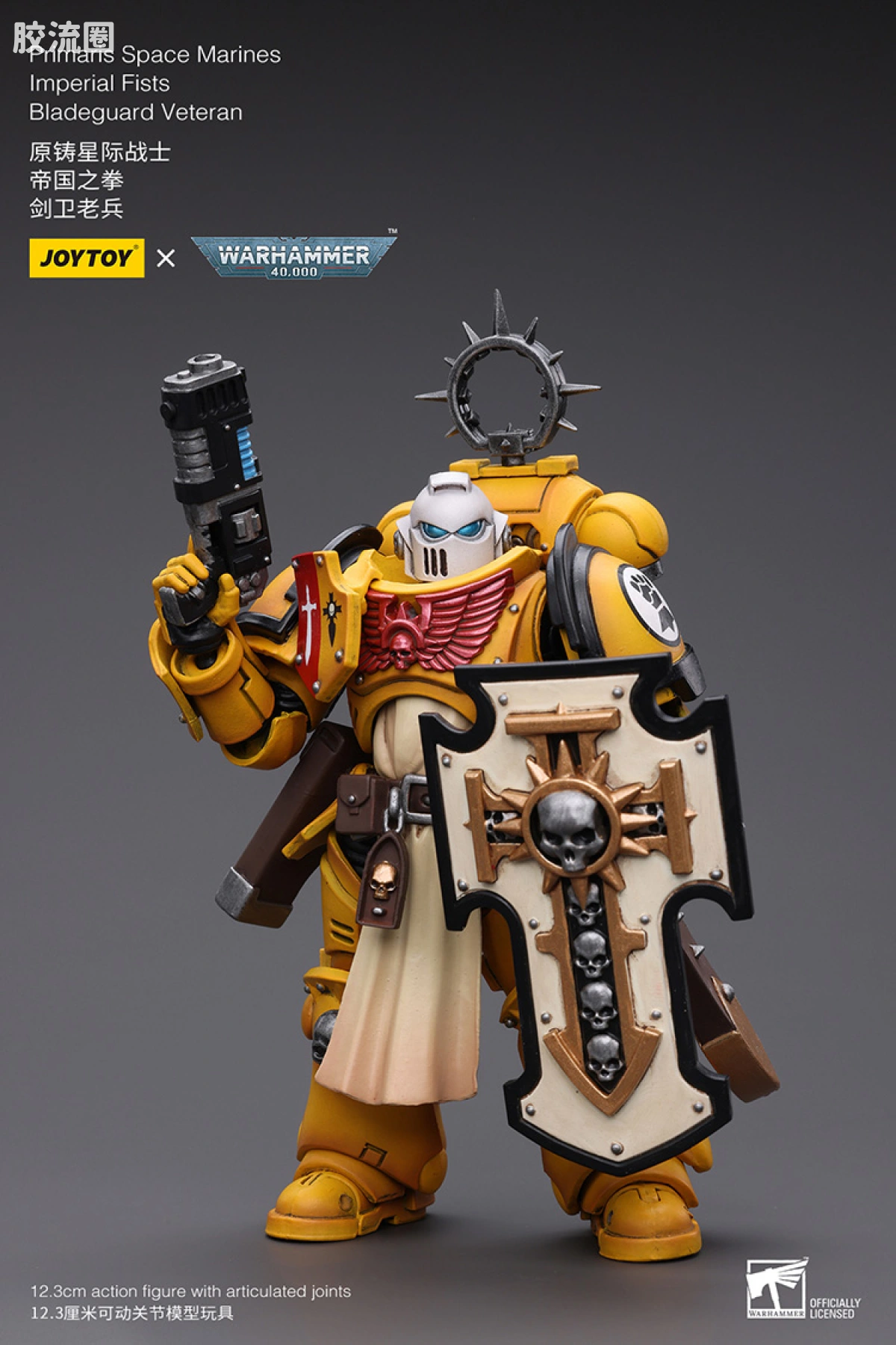 JOYTOY x 战锤40K 太空野狼 【3.0】太空野狼剑卫老兵 - 图片