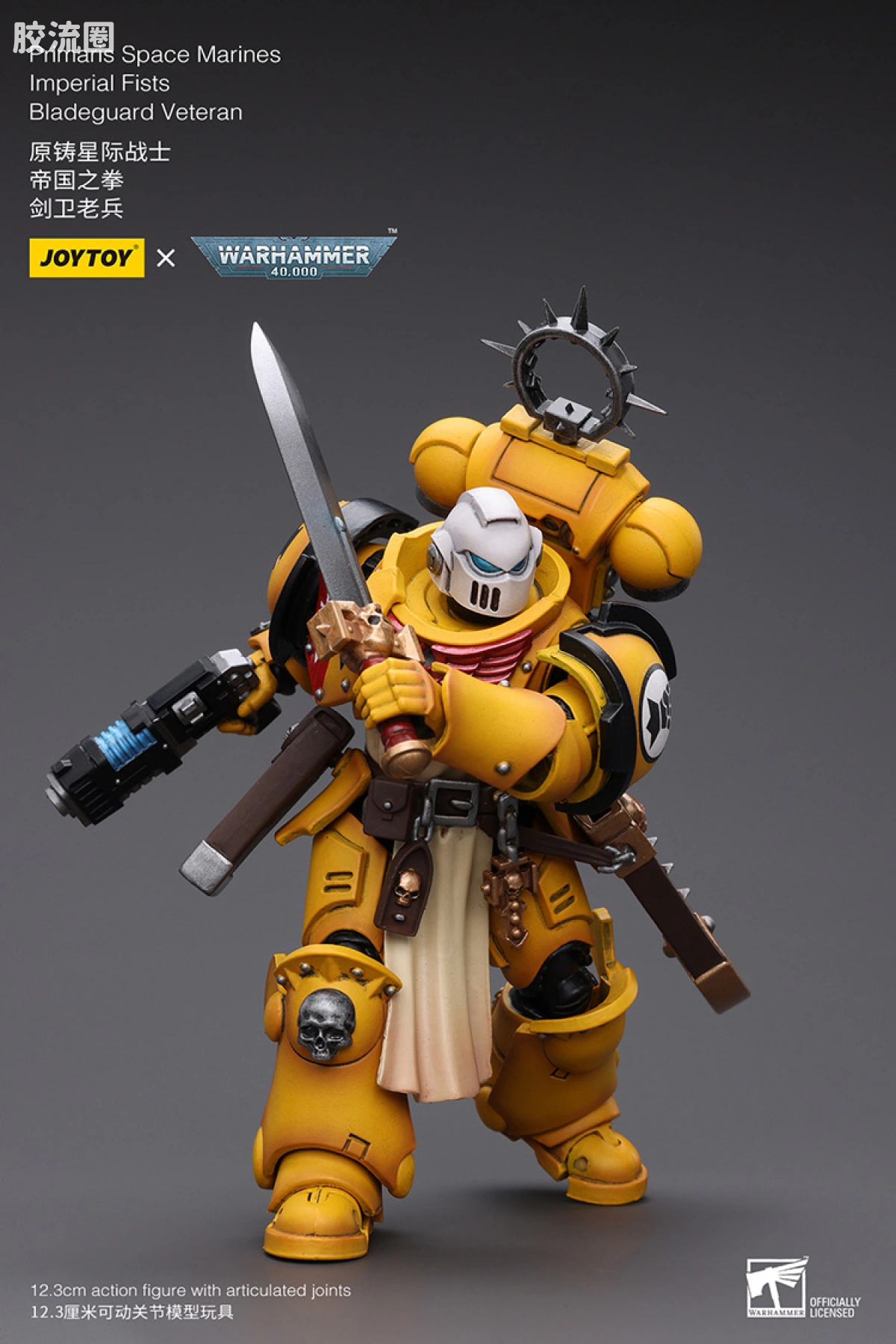 JOYTOY x 战锤40K 太空野狼 【3.0】太空野狼剑卫老兵 - 图片