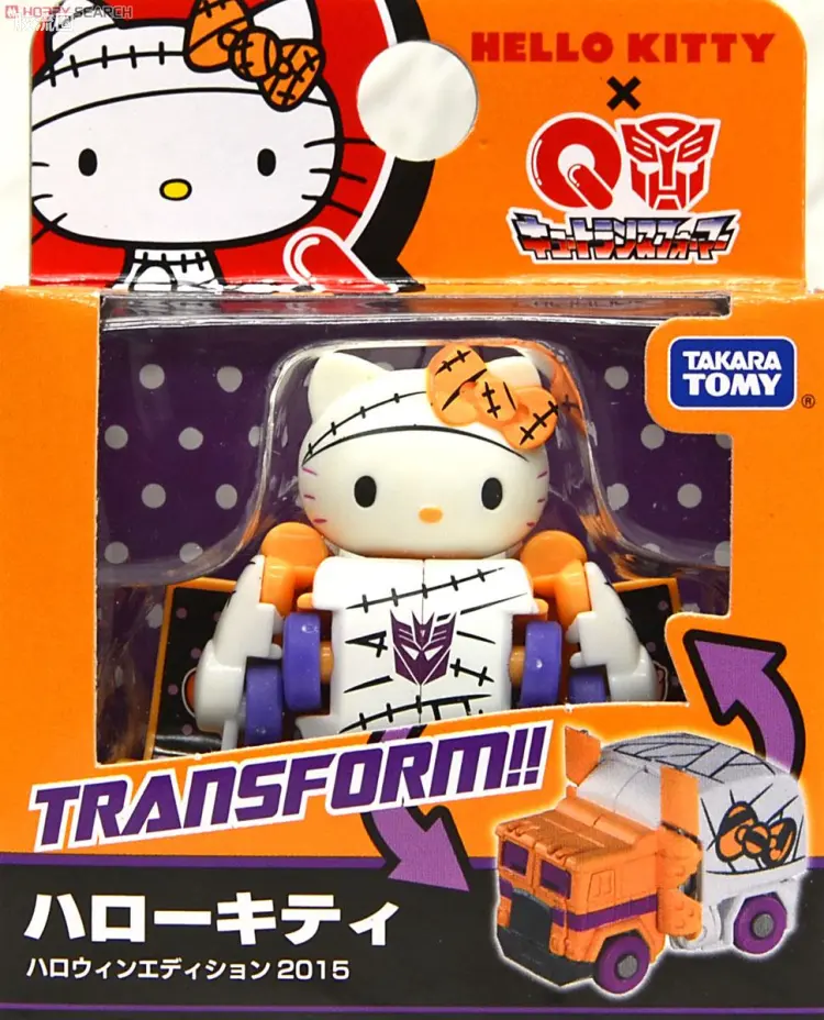 Q版变形金刚 QTC系列 QTC-01H 凯蒂猫 万圣节版2015
