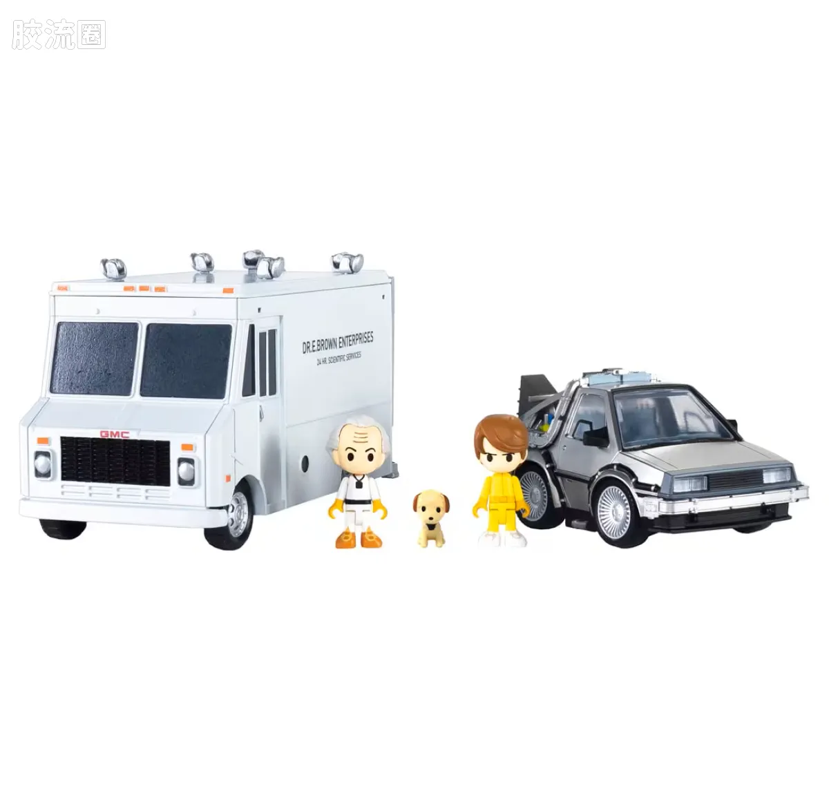 T-SPARK Q VILLAGE QV-04 回到未来 时间机器（第1部）DX套装