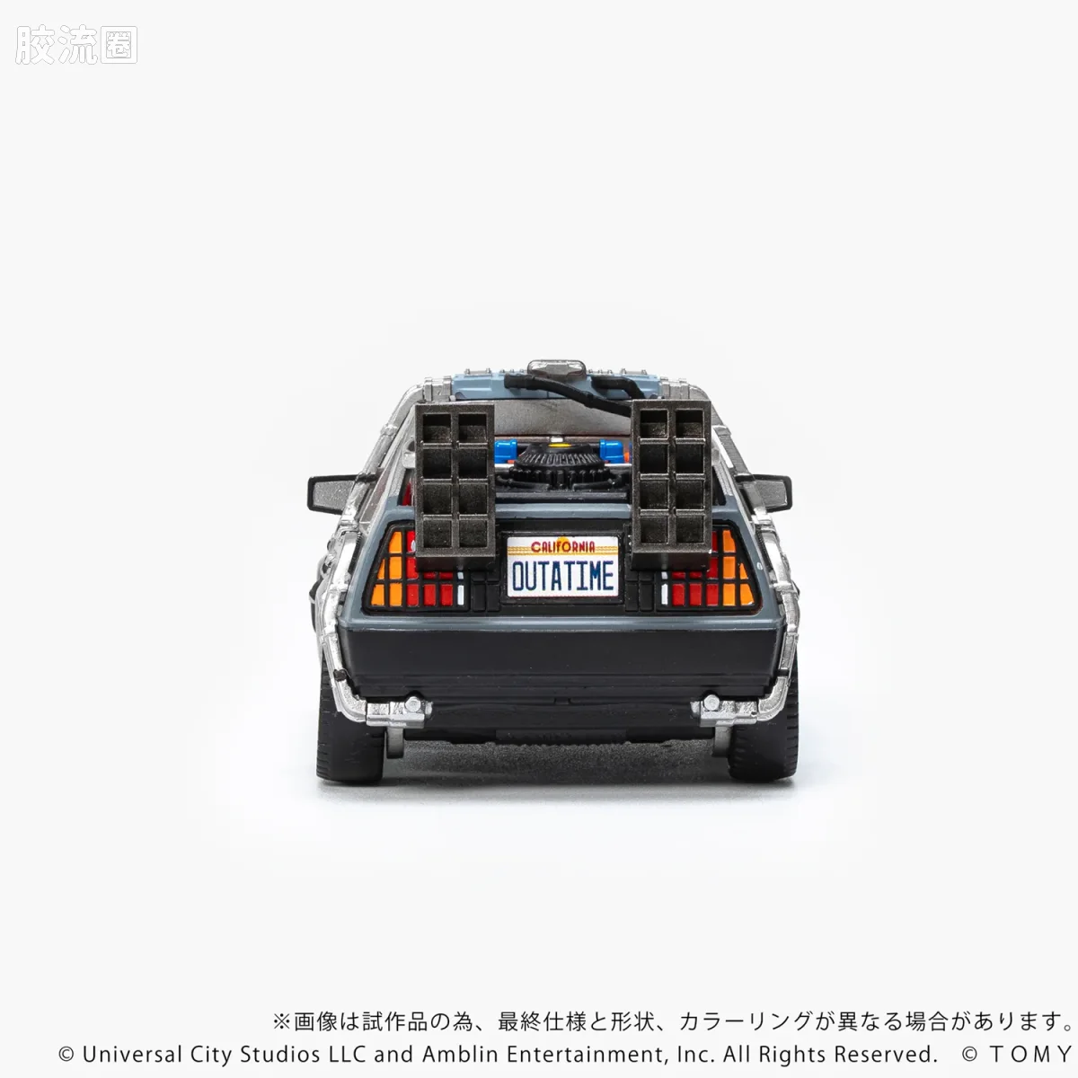 T-SPARK Q VILLAGE QV-01 回到未来 时间机器（第1部） - 图片