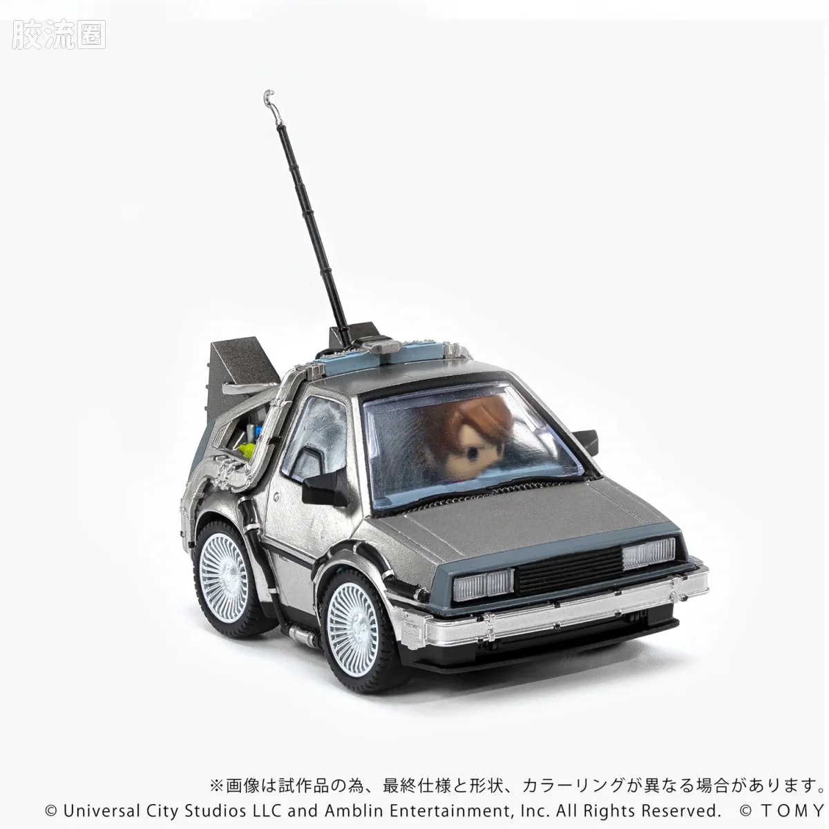 T-SPARK Q VILLAGE QV-01 回到未来 时间机器（第1部） - 图片