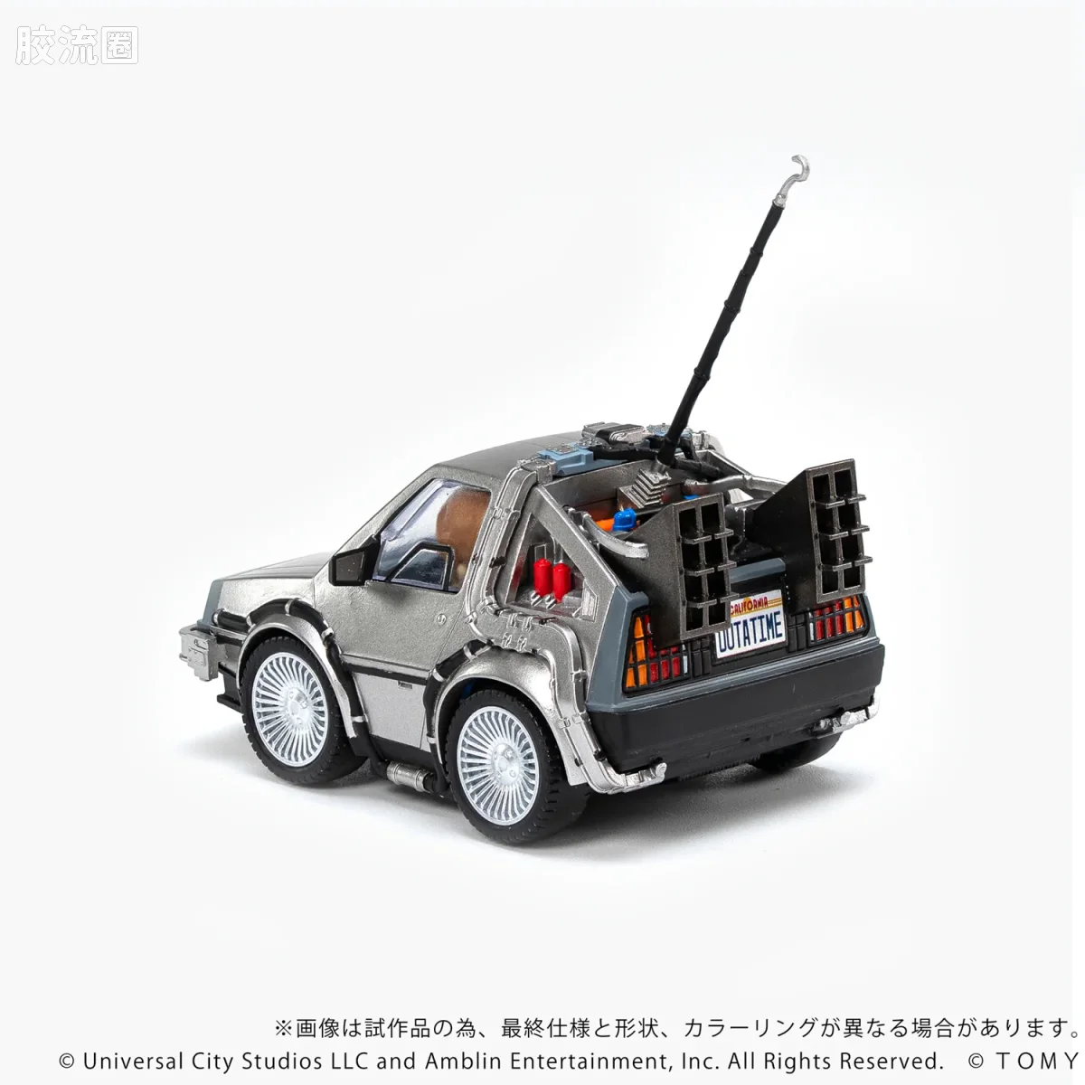 T-SPARK Q VILLAGE QV-01 回到未来 时间机器（第1部） - 图片