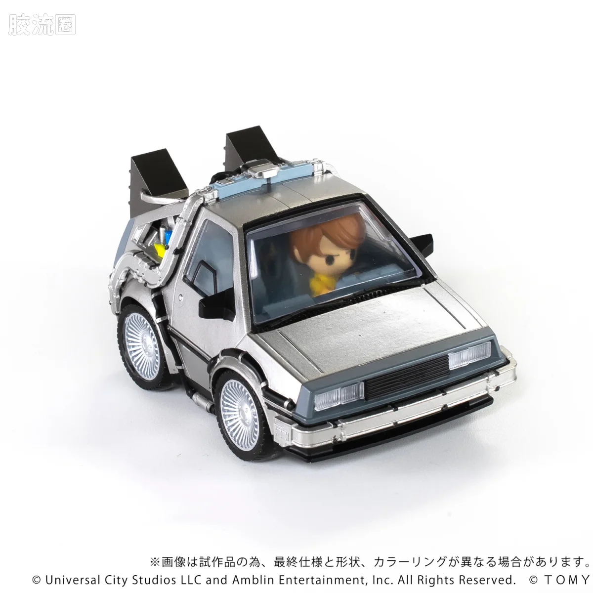 T-SPARK Q VILLAGE QV-01 回到未来 时间机器（第1部） - 图片