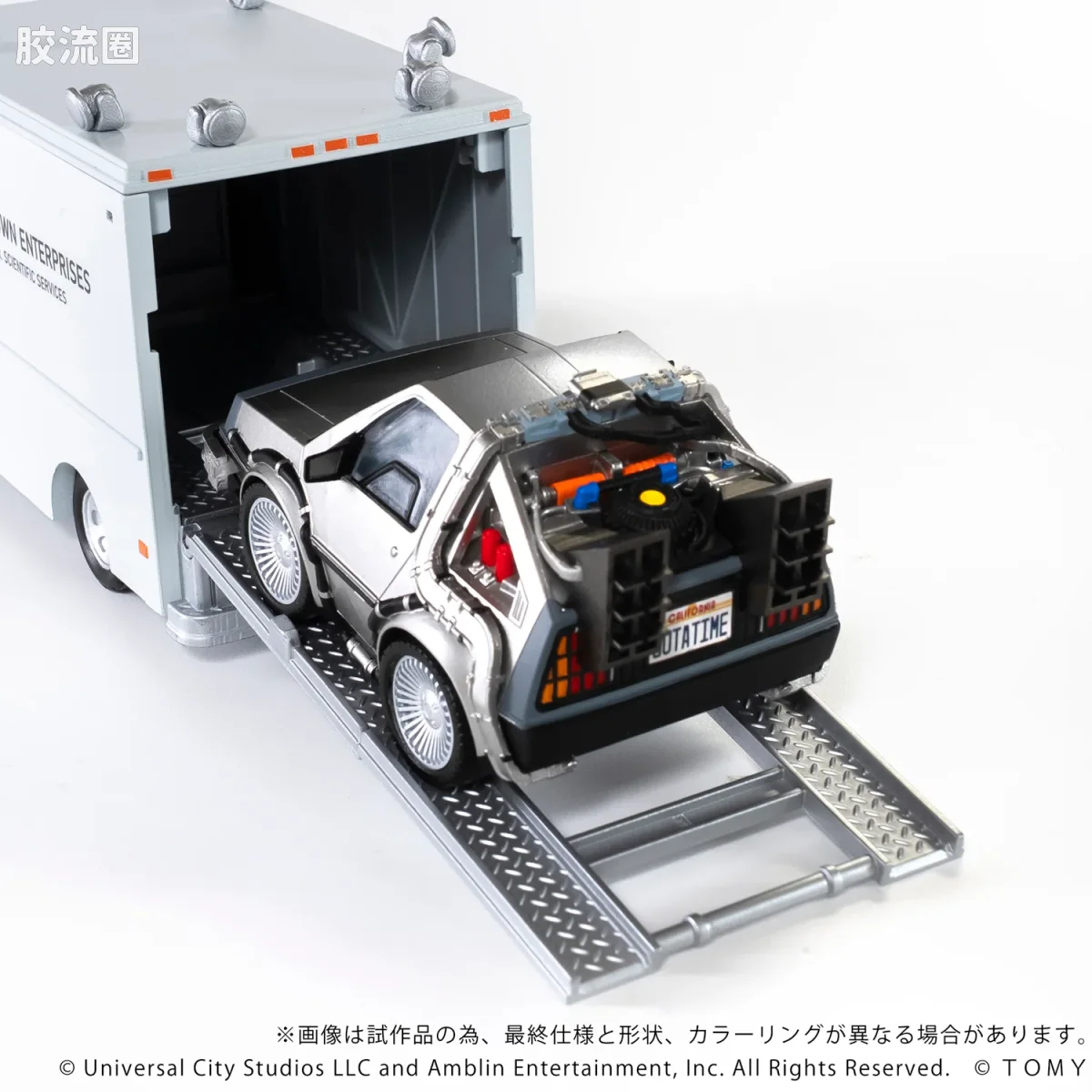 T-SPARK Q VILLAGE QV-01 回到未来 时间机器（第1部） - 图片